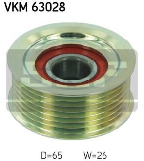 Натяжной ролик SKF VKM 63028