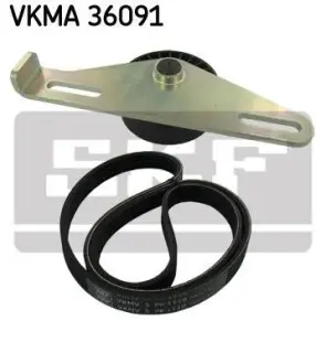 Комплект ременя генератора Renault Kangoo 1.4i/1.6i 97- (5PK1113) SKF VKMA 36091