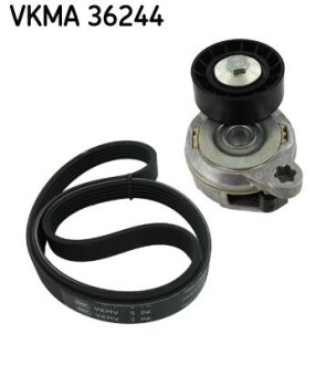 Комплект ремня ГРМ SKF VKMA 36244