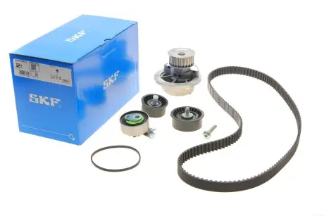Комплект ремня ГРМ з водяним насосом SKF VKMC 05156-2