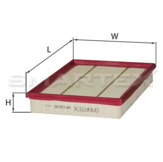 Фiльтр повiтряний 292x206x43mm SMARTEX AP13026