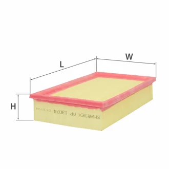 Фiльтр повiтряний 267x172x50mm SMARTEX AP13074
