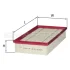 Фiльтр повiтряний SMARTEX AP13200 (фото 1)