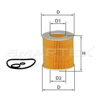 Фiльтр масляний SMARTEX OE18017ECO