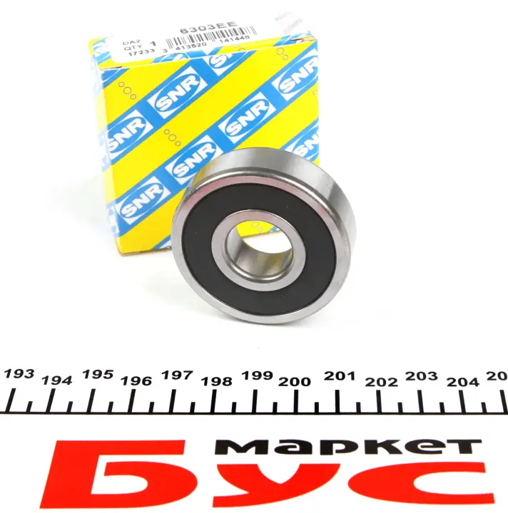 Подшипник (шариковый) SNR NTN 6303.EE (фото 1)