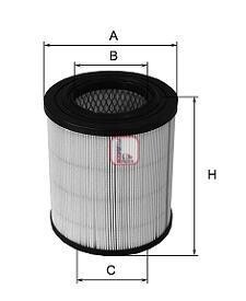 Фiльтр повiтряний SOFIMA S7271A