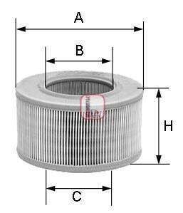 Фiльтр повiтряний SOFIMA S9040A