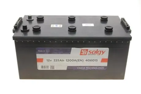 Стартерная батарея (аккумулятор) Solgy 406015
