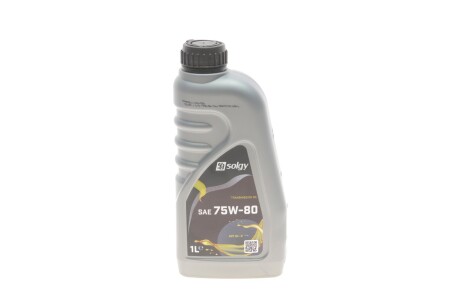 Олива трансмісійна TRANSMISSION 75W-80 (1 L) Solgy 504035