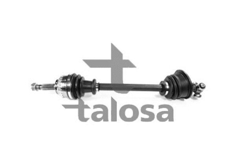 Полуось левая +ABS (L:630/A:21/ABS:26/O-30mm) Renault Kangoo/Clio II 98- TALOSA 76-RN-8037A