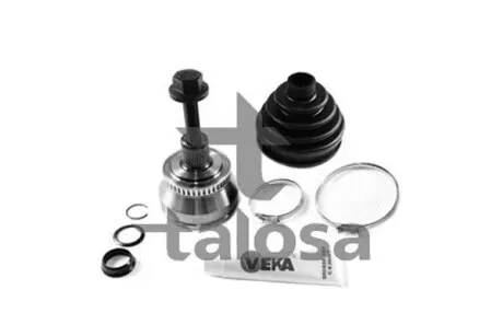 ШРУС зовнішній 38z/27z/59,5mm ABS:45 Audi A4 A4 1.8T/1.9TDI/2.0/FSI/2.4/2.5TDI/3.0 00-04 TALOSA 77-AD-1011A