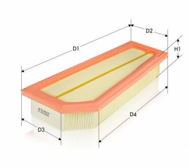 Фільтр повітряний MB W204/S204/W212/S212 09- Tecneco AR3210PM (фото 1)