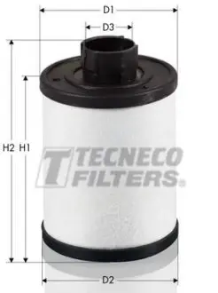 Фильтр топливный (вставка) Fiat Doblo, Ducato, Panda, Punto, Opel Combo 1.2-3.0D, (00-) Tecneco GS010026E