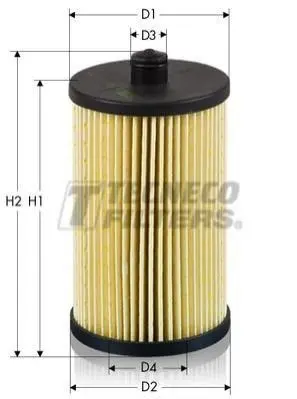 Фильтр топливный VW LT 2.8TDI 98- Tecneco GS0309E (фото 1)