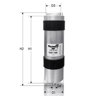 Фильтр топливный MB C (W205, S205) 14- Tecneco GS1196