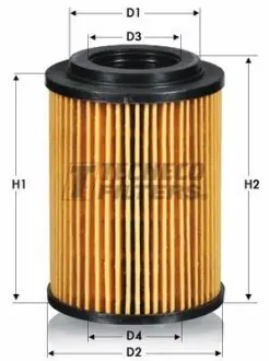 Фильтр масляный MB C250/E220/E250/X204/Sprinter CDI 08/08- Tecneco OL011277E