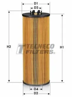 Фільтр масла VW Phaeton 4.2-6.0 02- Tecneco OL0835/1E (фото 1)