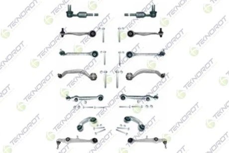 VW К-т рычагов+тяги стаб.+крепление (прямой рычаг TEKNOROT A577T