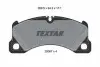 Колодки дискового гальма TEXTAR 2500703 (фото 1)