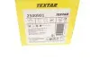 Комплект гальмівних колодок TEXTAR 2500901 (фото 7)
