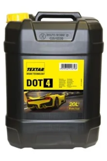 Рідина гальмівна DOT4 (20L) Class 4 (пластикова каністра) TEXTAR 95002500
