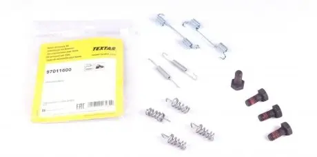 Комплект пружин гальмівних колодок TEXTAR 97011600