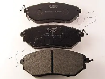 Колодки гальмівні дискові передні Toko cars T2116026W