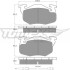 Гальмiвнi колодки дисковi TOMEX 1034 (фото 1)