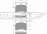 Тормозные колодки дисковые TOMEX 10641 (фото 2)