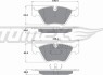 Гальмiвнi колодки дисковi TOMEX 1069 (фото 1)