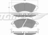 Гальмiвнi колодки дисковi TOMEX 1180 (фото 1)
