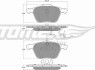 Гальмiвнi колодки дисковi TOMEX 1256 (фото 1)