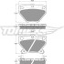 Гальмiвнi колодки дисковi TOMEX 1377 (фото 1)