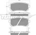Гальмiвнi колодки дисковi TOMEX 1566 (фото 1)