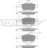 Гальмiвнi колодки дисковi TOMEX 1663 (фото 2)