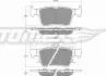 Тормозные колодки дисковые TOMEX 1776 (фото 2)