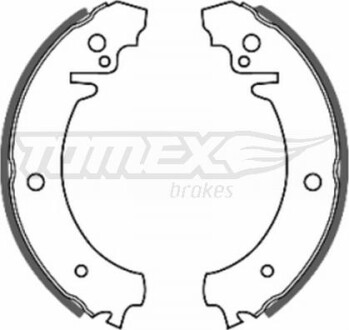 Гальмiвнi колодки барабаннi TOMEX 2011
