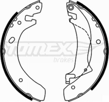 Гальмiвнi колодки барабаннi TOMEX 2202