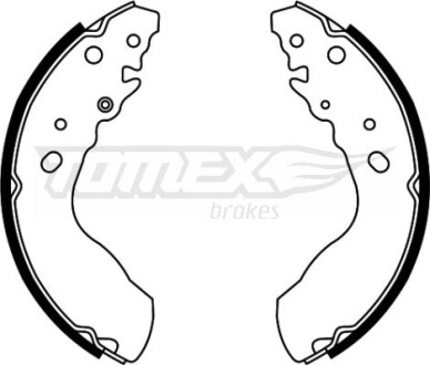 Гальмiвнi колодки барабаннi TOMEX 2203
