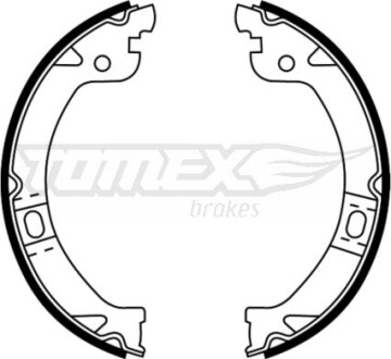 Гальмiвнi колодки барабаннi TOMEX 2226