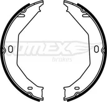 Гальмiвнi колодки барабаннi TOMEX 2258