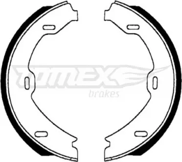 Гальмiвнi колодки барабаннi TOMEX 2269