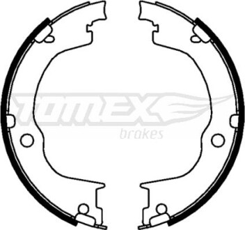 Гальмiвнi колодки барабаннi TOMEX 2277