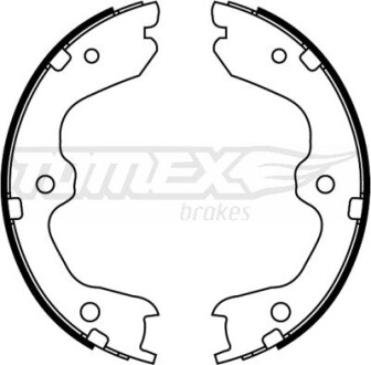 Гальмiвнi колодки барабаннi TOMEX 2293