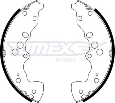 Гальмiвнi колодки барабаннi TOMEX 2295