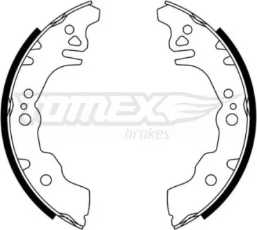 Гальмiвнi колодки барабаннi TOMEX 2308