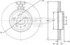 Тормозной диск Alfa Romeo 97-10/Fiat Doblo 10- TOMEX 7139 (фото 1)