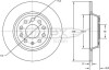 Гальмiвнi диски VW Golf VII 12-/Passat 14- TOMEX 7269 (фото 1)