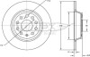 Гальмiвнi диски Audi A6 04-11 TOMEX 7292 (фото 1)