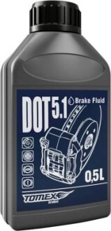 Гальмiвна рiдина DOT-5.1 0.5L TOMEX DO50